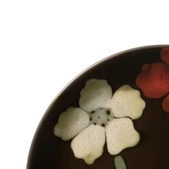 Painted Poppies Accent Salad Plate -Famous Tableware Store painted poppies accent salad plate 5188683 2