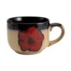 Painted Poppies Jumbo Soup Mug -Famous Tableware Store painted poppies jumbo soup mug 5106052 1