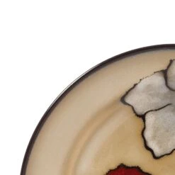 Painted Poppies Salad Plate -Famous Tableware Store painted poppies salad plate 5105833 2