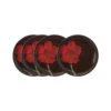 Painted Poppies Set Of 4 Appetizer Plates 1 Painted Poppies Set Of 4 Appetizer Plates -Famous Tableware Store painted poppies set of 4 appetizer plates K45233252 1