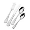 Palm Breeze 16 Piece Flatware Set, Service For 4 -Famous Tableware Store palm breeze 16 piece flatware set service for 4 5261506 1