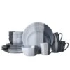 Parker Gray 16 Piece Dinnerware Set, Service For 4 2 Parker Gray 16 Piece Dinnerware Set, Service For 4 -Famous Tableware Store parker gray 16 piece dinnerware set service for 4 5237436 1