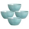 Remembrance Teal Set Of 4 Soup Cereal Bowls 1 Remembrance Teal Set Of 4 Soup Cereal Bowls -Famous Tableware Store remembrance teal set of 4 soup cereal bowls K45179999 1