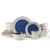 Remi Blue 16 Piece Dinnerware Set, Service For 4 -Famous Tableware Store remi blue 16 piece dinnerware set service for 4 5275473 1