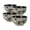 Rustic Leaves Set Of 4 Fruit Bowls -Famous Tableware Store rustic leaves set of 4 fruit bowls K45233036 1