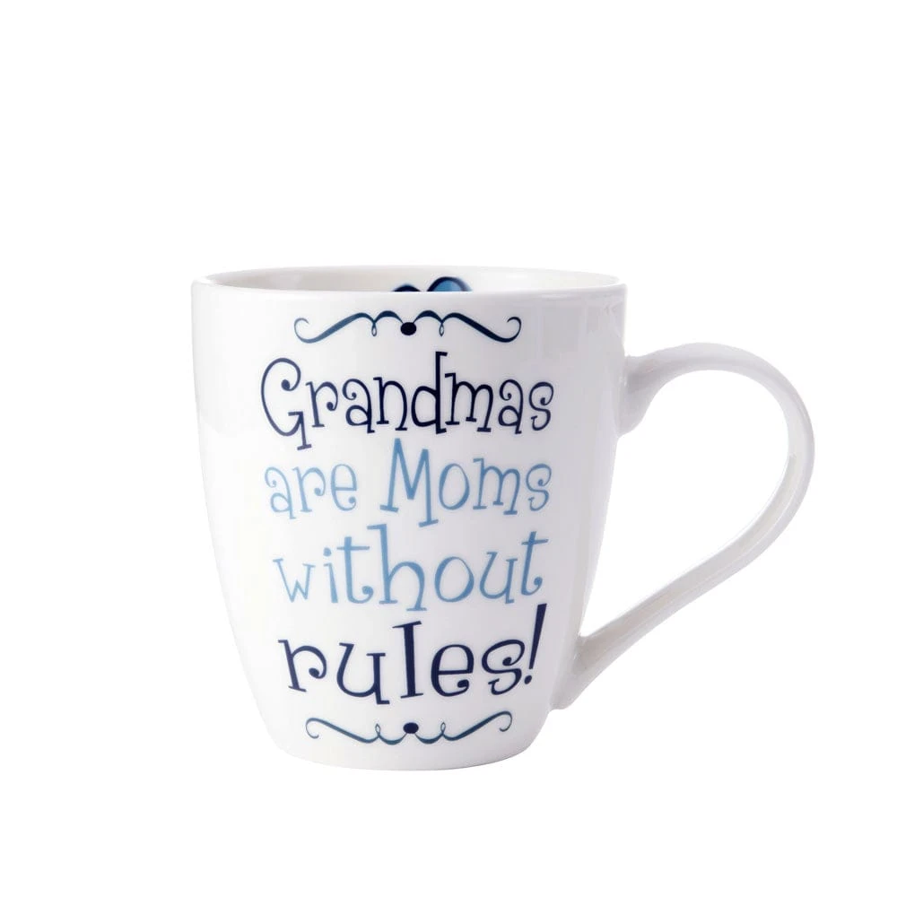 Sentiment Mugs Grandmas Are Moms Without Rules Mug 3 Sentiment Mugs Grandmas Are Moms Without Rules Mug