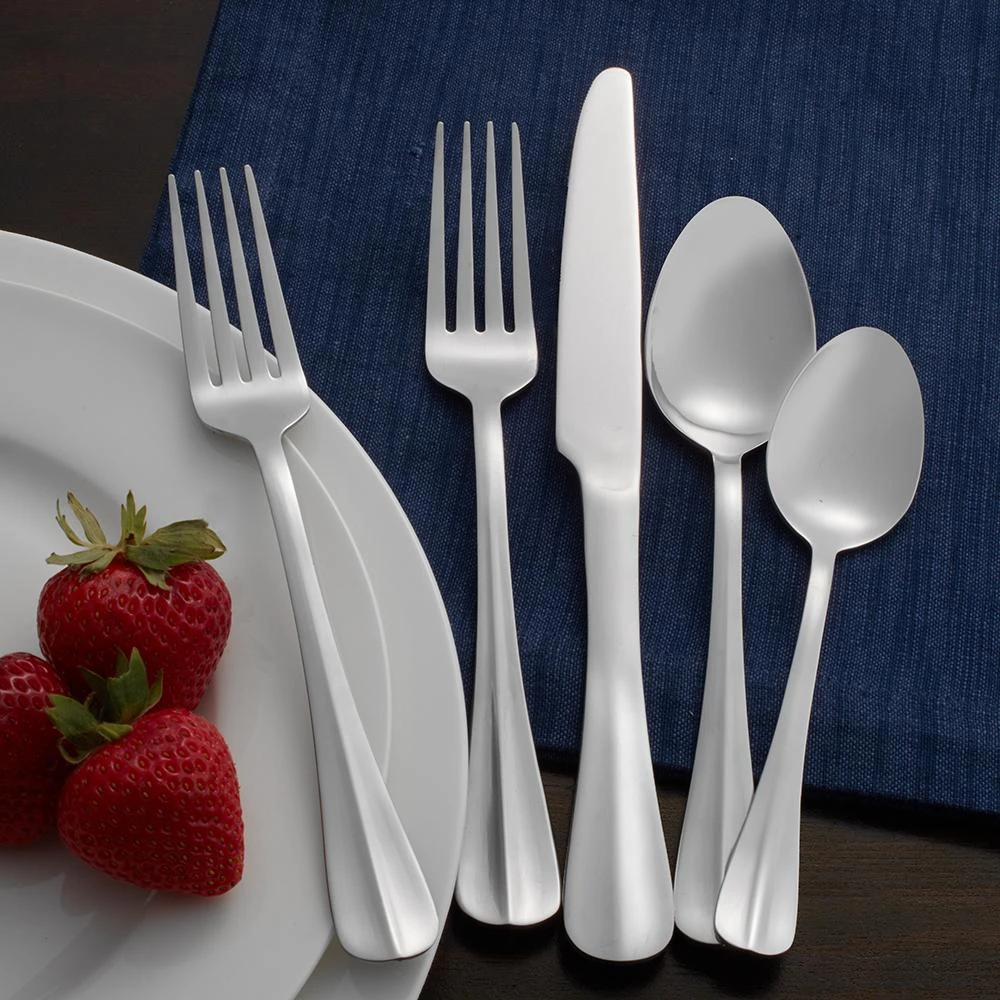 Simplicity 53 Piece Flatware Set, Service For 8 4 Simplicity 53 Piece Flatware Set, Service For 8 - Image 2