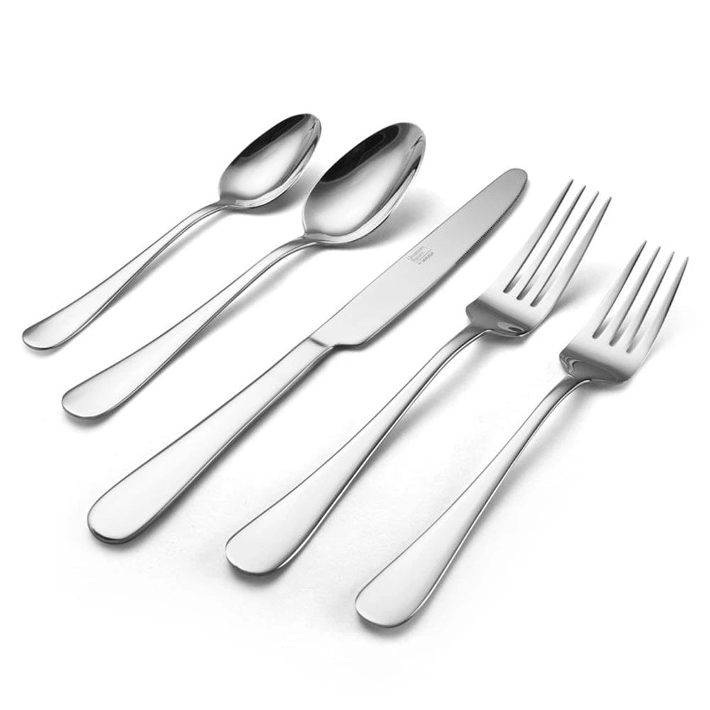 Sincerity 65 Piece Flatware Set, Service For 12 3 Sincerity 65 Piece Flatware Set, Service For 12