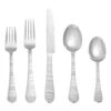 Stripe Frost 65 Piece Flatware Set, Service For 12 -Famous Tableware Store stripe frost 65 piece flatware set service for 12 5231624 1