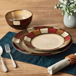 Taos 24 Piece Dinnerware Set, Service For 8 -Famous Tableware Store taos 24 piece dinnerware set service for 8 5291981 3