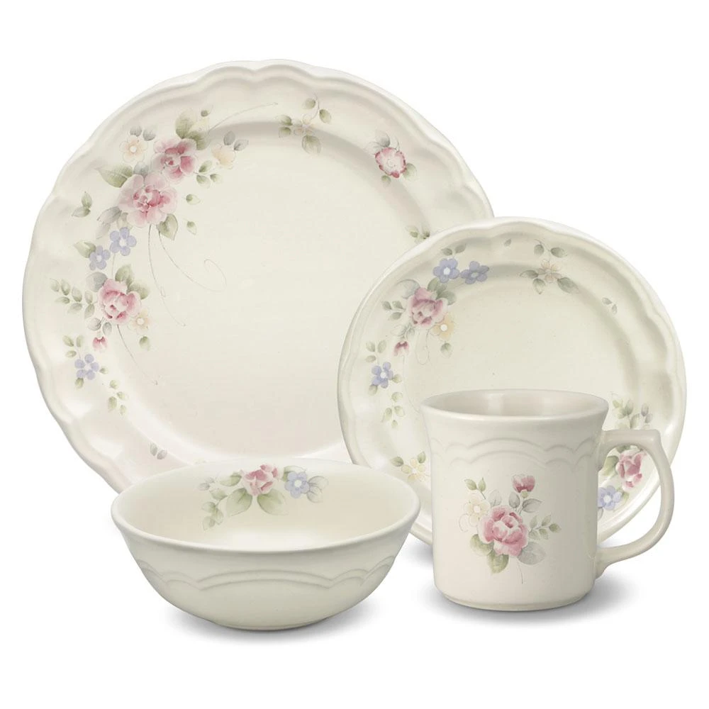 Tea Rose Dinnerware Set 3 Tea Rose Dinnerware Set