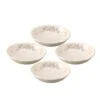 Tea Rose Individual Pasta Bowls, Set Of 4 -Famous Tableware Store tea rose individual pasta bowls set of 4 K42585890 1