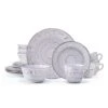 Trellis Lodge White 16 Piece Dinnerware Set, Service For 4 2 Trellis Lodge White 16 Piece Dinnerware Set, Service For 4 -Famous Tableware Store trellis lodge white 16 piece dinnerware set service for 4 5291367 1