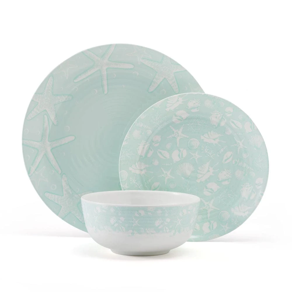 Venice 12 Piece Outdoor Melamine Dinnerware Set, Service For 4 11 Venice 12 Piece Outdoor Melamine Dinnerware Set, Service For 4 - Image 9