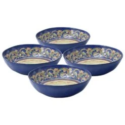 Villa Della Luna® Set Of 4 Outdoor Melamine Cereal Bowls