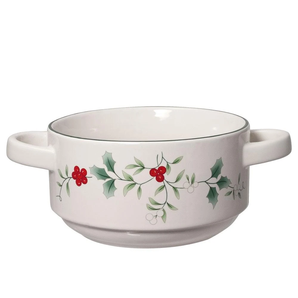 Winterberry® Double Handled Soup Bowl 3 Winterberry® Double Handled Soup Bowl