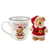 Winterberry® Mug With Teddy Bear -Famous Tableware Store winterberry mug with teddy bear 5286062 1