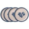 Yorktowne Set Of 4 Outdoor Melamine Dinner Plates -Famous Tableware Store yorktowne set of 4 melamine dinner plates K45227227 1